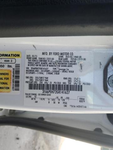 Photo 11 VIN: 3FA6P0H72GR141627 - FORD FUSION 