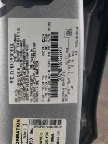 Photo 11 VIN: 3FA6P0H72GR329970 - FORD FUSION 