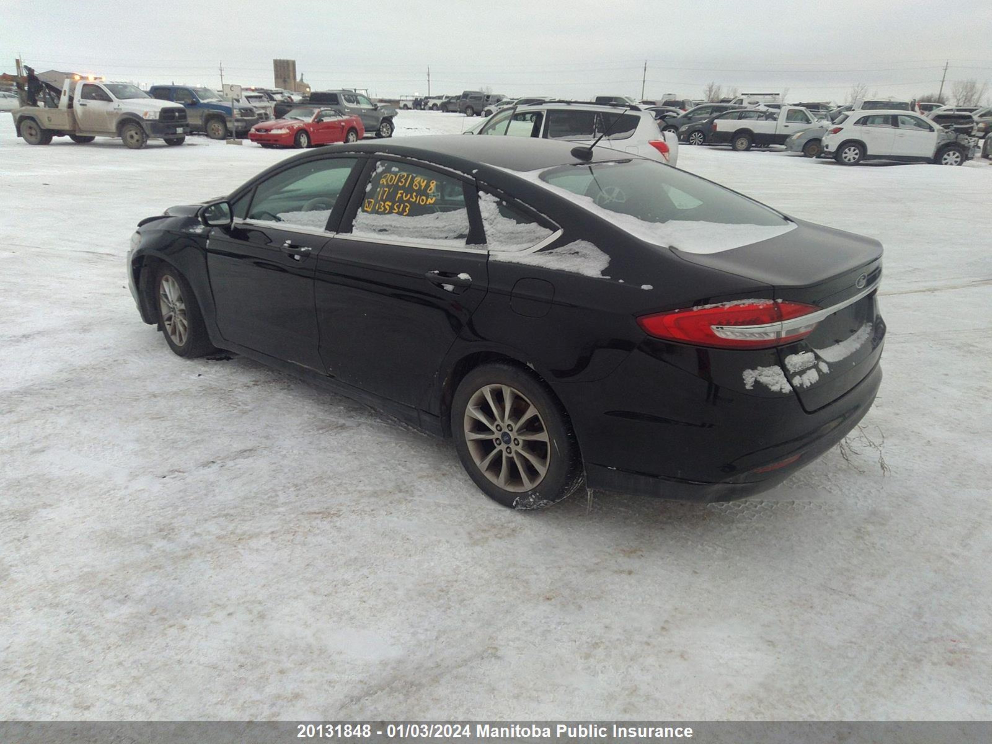 Photo 2 VIN: 3FA6P0H72HR135313 - FORD FUSION 