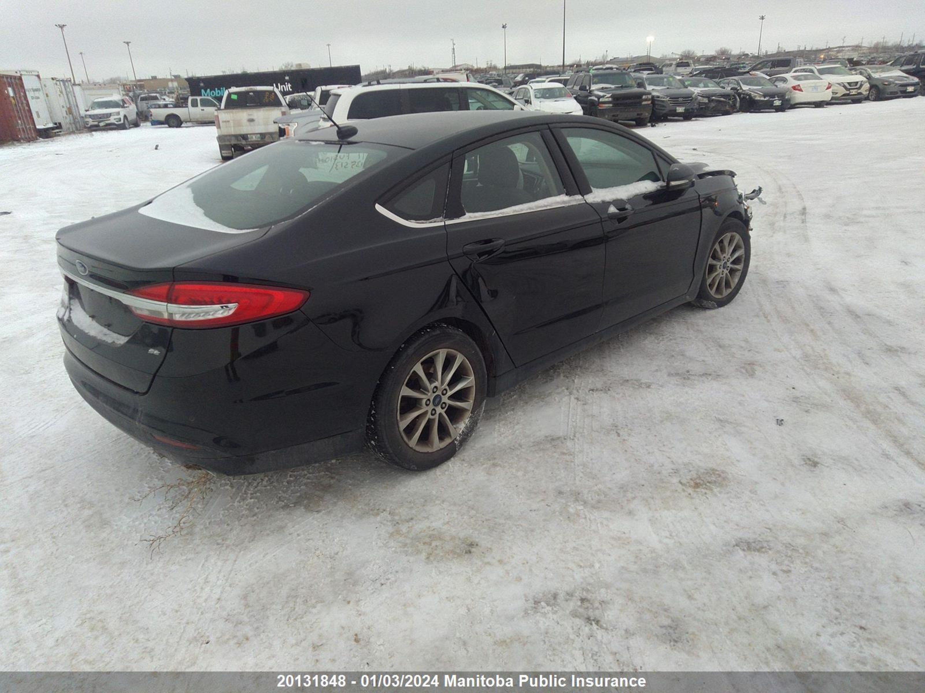 Photo 3 VIN: 3FA6P0H72HR135313 - FORD FUSION 