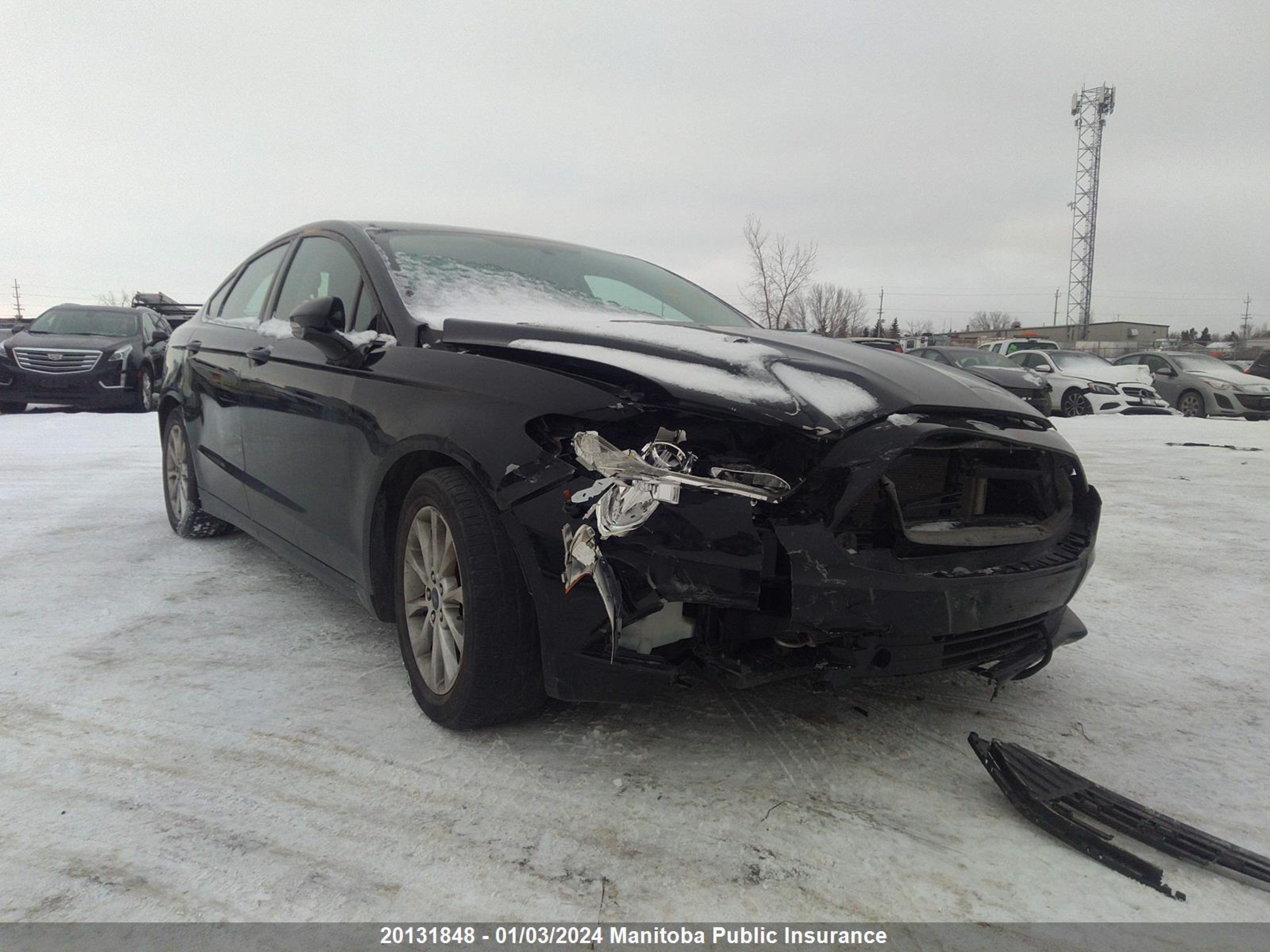 Photo 5 VIN: 3FA6P0H72HR135313 - FORD FUSION 