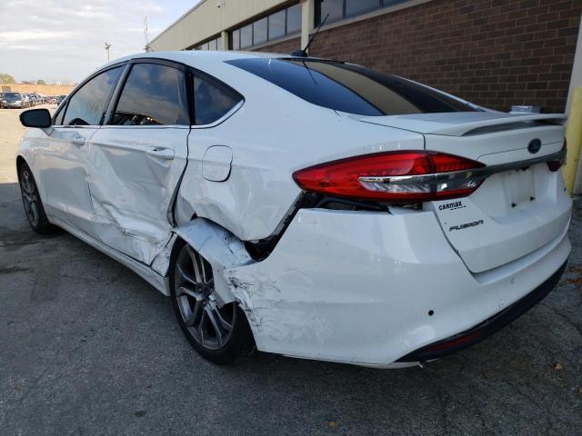 Photo 2 VIN: 3FA6P0H72HR318338 - FORD FUSION SE 