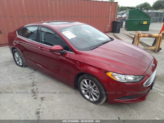 Photo 0 VIN: 3FA6P0H72HR413322 - FORD FUSION 