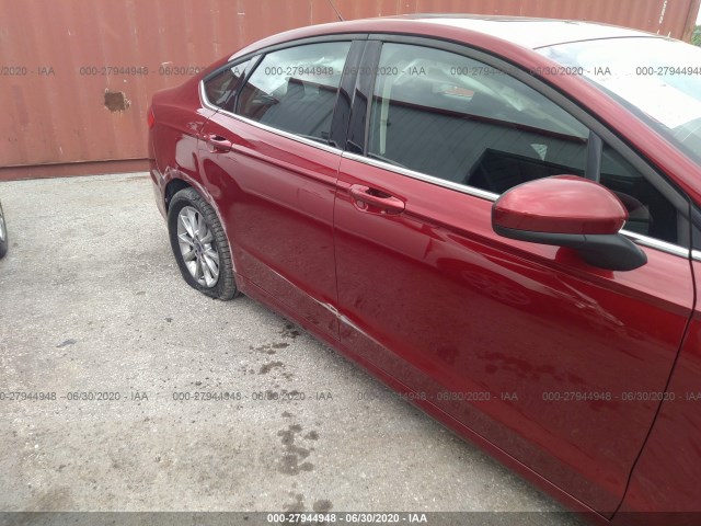 Photo 5 VIN: 3FA6P0H72HR413322 - FORD FUSION 