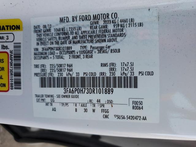 Photo 11 VIN: 3FA6P0H73DR101889 - FORD FUSION 