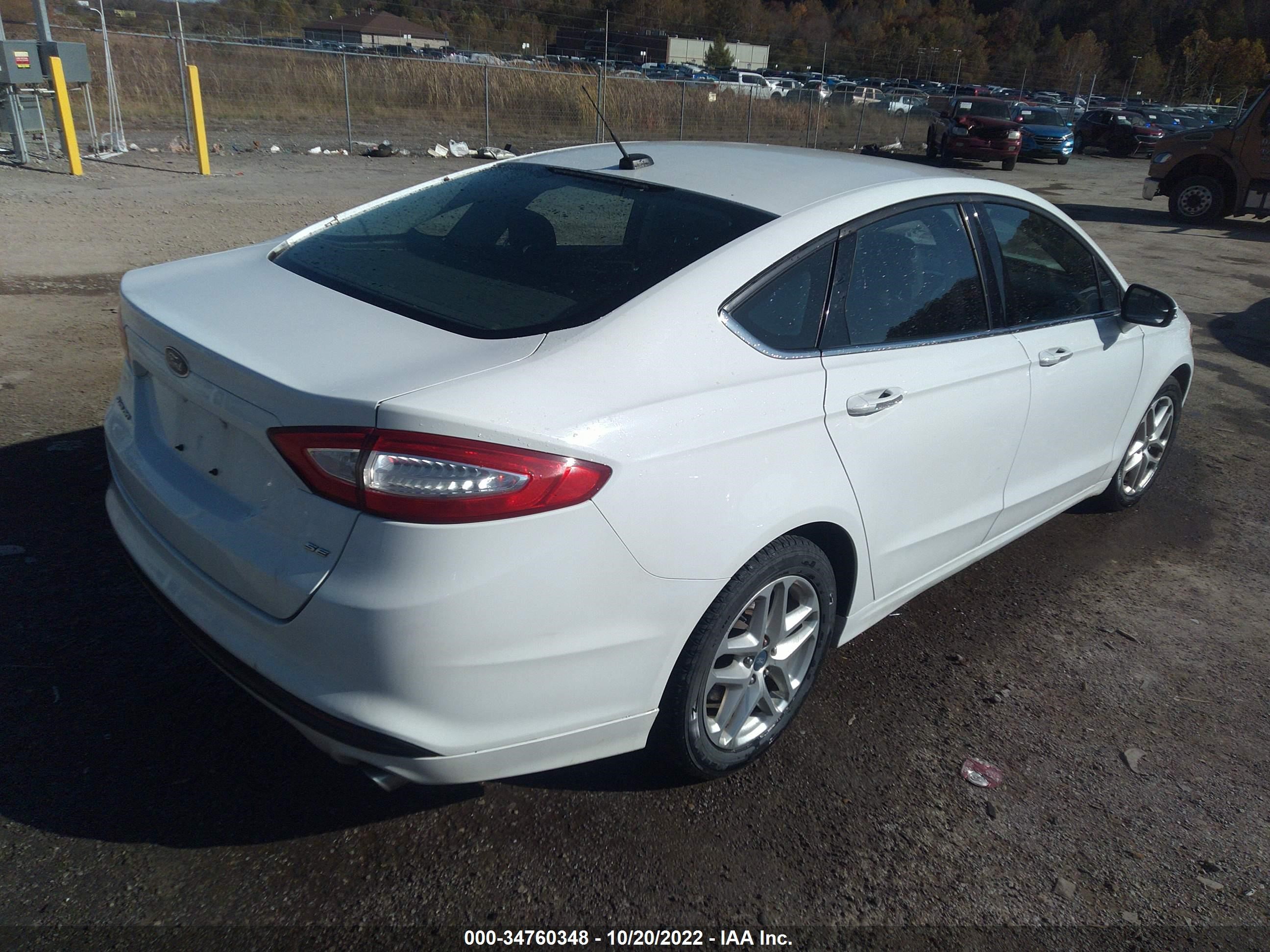 Photo 3 VIN: 3FA6P0H73DR233986 - FORD FUSION 