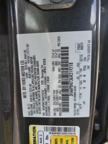 Photo 11 VIN: 3FA6P0H73GR219218 - FORD FUSION SE 