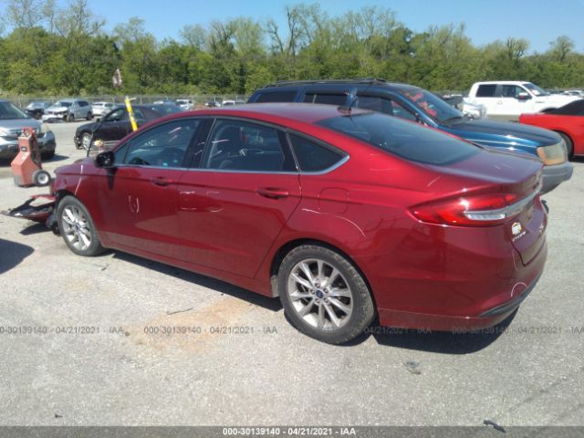 Photo 2 VIN: 3FA6P0H73HR161502 - FORD FUSION 