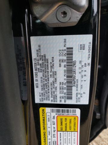 Photo 11 VIN: 3FA6P0H73JR112905 - FORD FUSION SE 