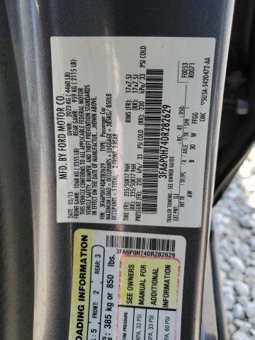 Photo 11 VIN: 3FA6P0H74DR282629 - FORD FUSION 