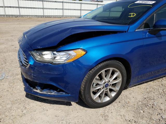 Photo 8 VIN: 3FA6P0H74HR417033 - FORD FUSION SE 