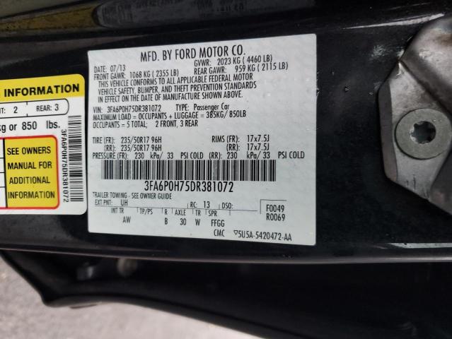 Photo 11 VIN: 3FA6P0H75DR381072 - FORD FUSION SE 