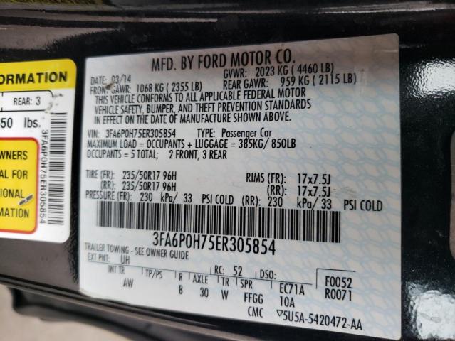 Photo 11 VIN: 3FA6P0H75ER305854 - FORD ALL MODELS 