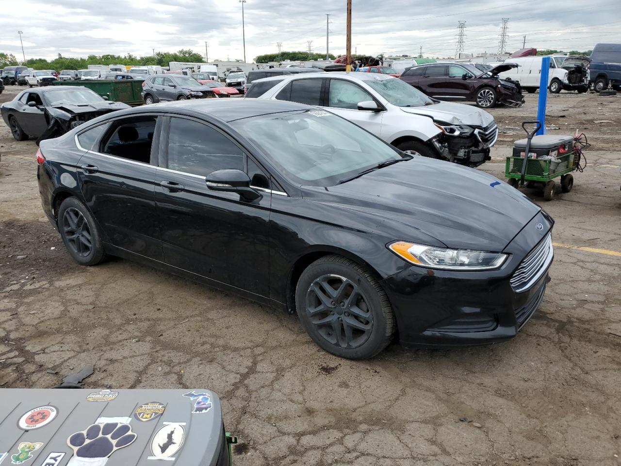 Photo 3 VIN: 3FA6P0H75ER389996 - FORD FUSION 