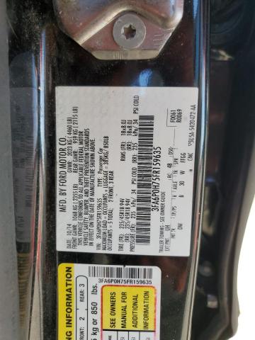 Photo 11 VIN: 3FA6P0H75FR159635 - FORD FUSION SE 