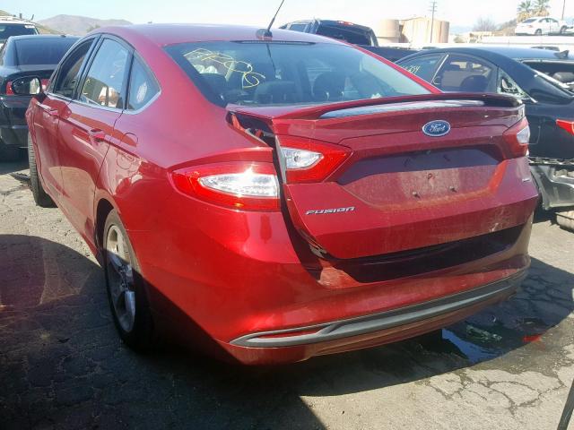 Photo 2 VIN: 3FA6P0H75FR206646 - FORD FUSION SE 