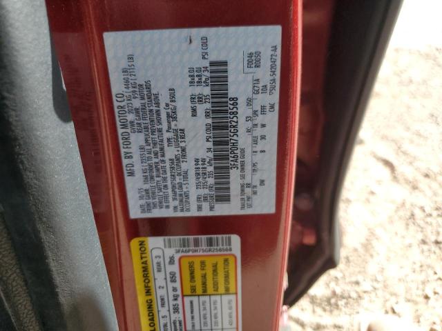 Photo 11 VIN: 3FA6P0H75GR258568 - FORD FUSION SE 