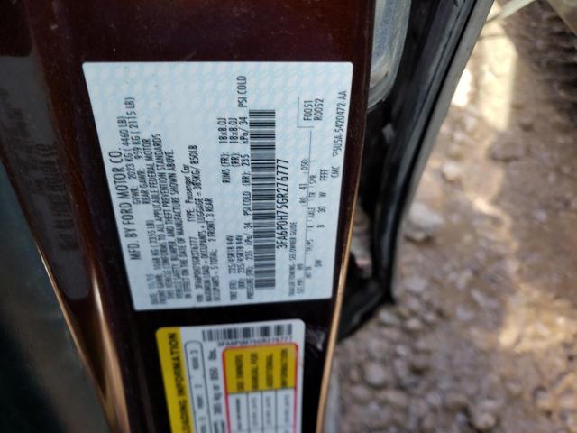 Photo 11 VIN: 3FA6P0H75GR276777 - FORD FUSION SE 