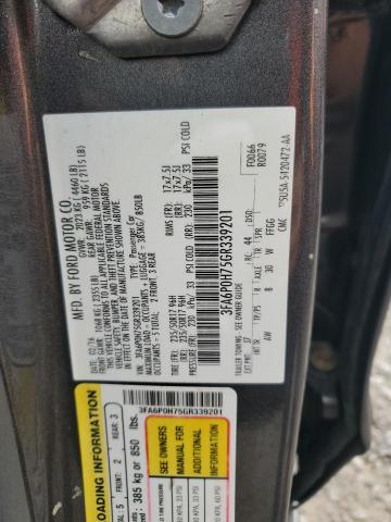 Photo 11 VIN: 3FA6P0H75GR339201 - FORD FUSION SE 