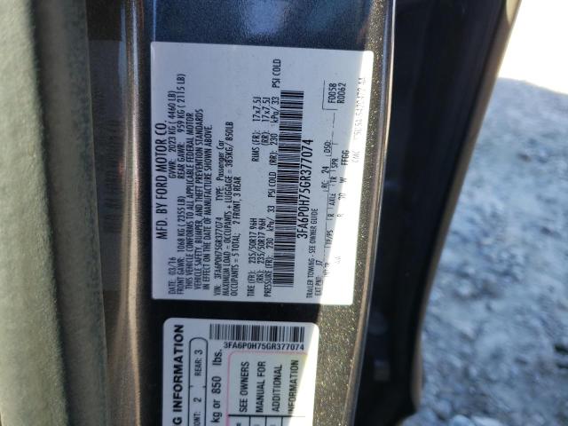 Photo 11 VIN: 3FA6P0H75GR377074 - FORD FUSION 