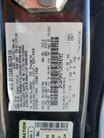 Photo 11 VIN: 3FA6P0H75GR394702 - FORD FUSION SE 