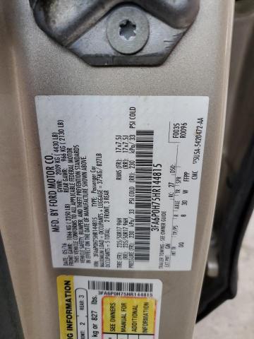 Photo 11 VIN: 3FA6P0H75HR144815 - FORD FUSION SE 