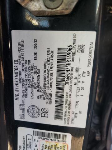 Photo 11 VIN: 3FA6P0H75HR169066 - FORD FUSION 