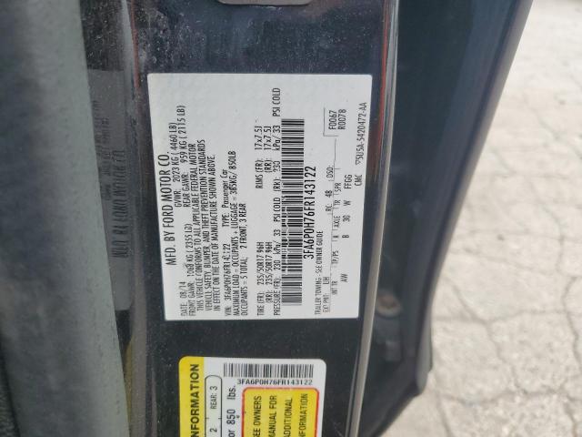 Photo 11 VIN: 3FA6P0H76FR143122 - FORD FUSION SE 