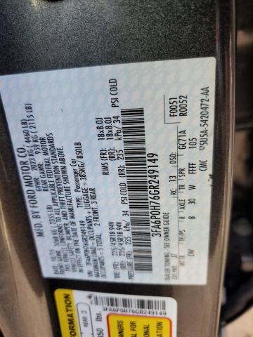 Photo 11 VIN: 3FA6P0H76GR249149 - FORD FUSION SE 