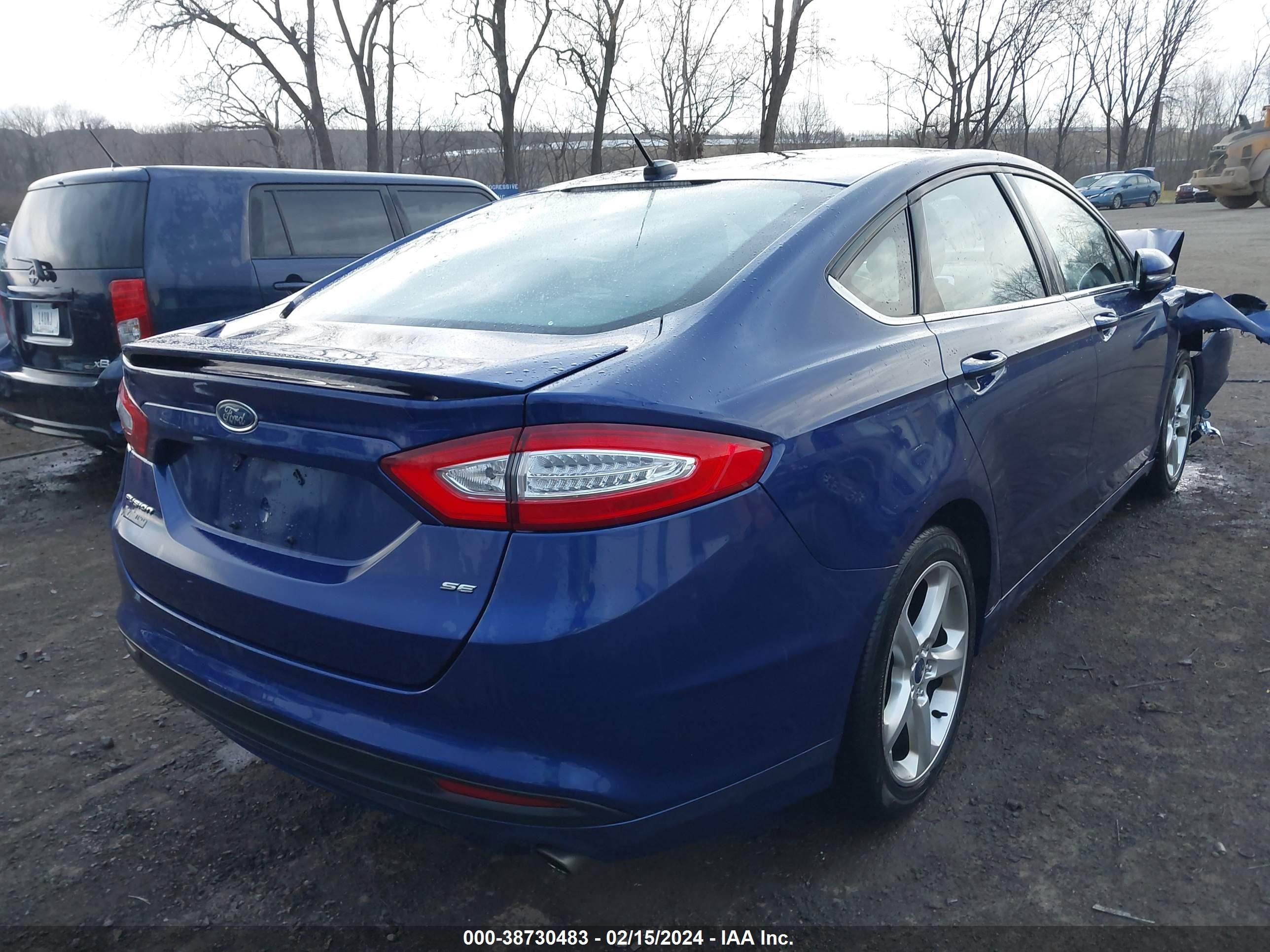 Photo 3 VIN: 3FA6P0H76GR313058 - FORD FUSION 