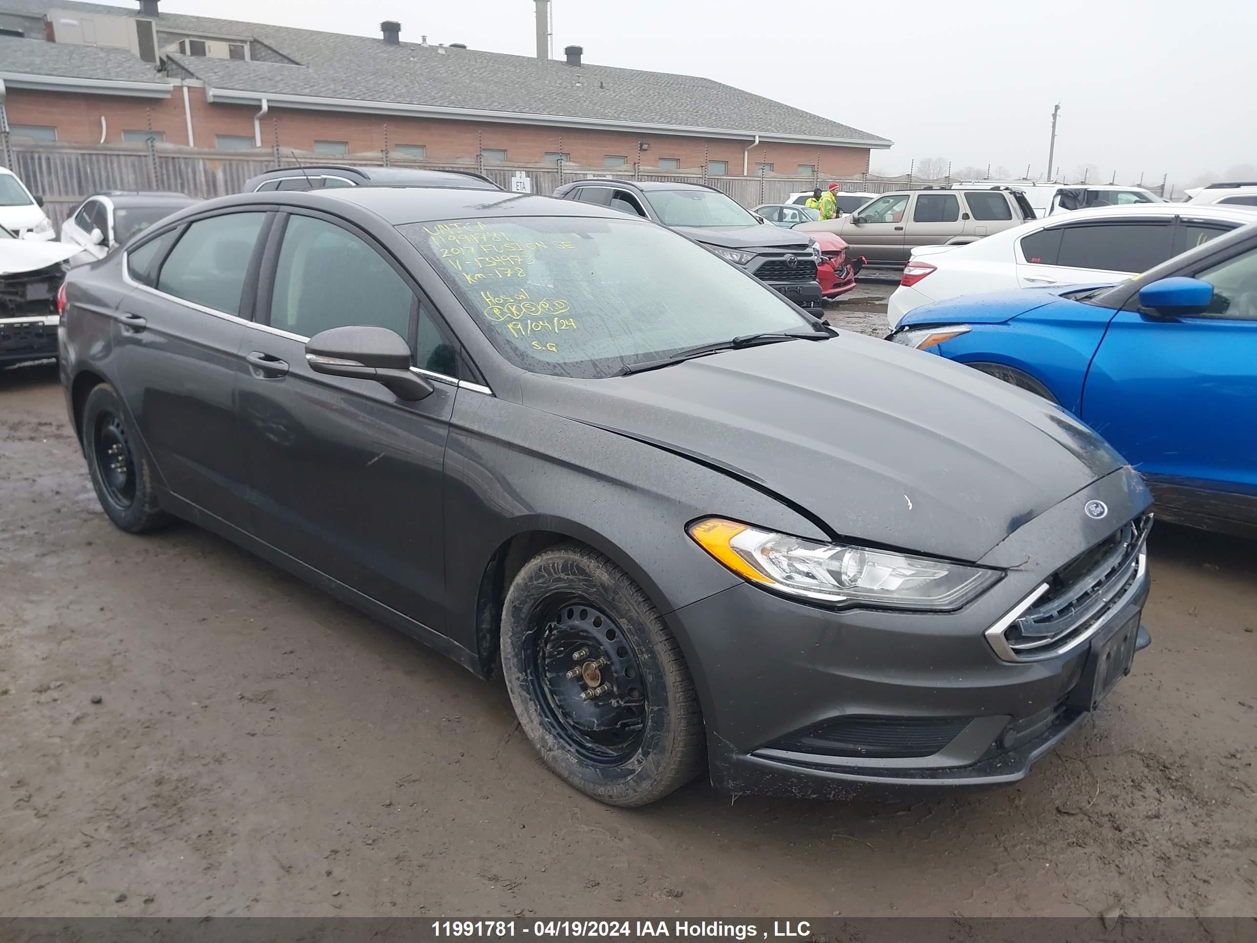 Photo 0 VIN: 3FA6P0H76HR134973 - FORD FUSION 