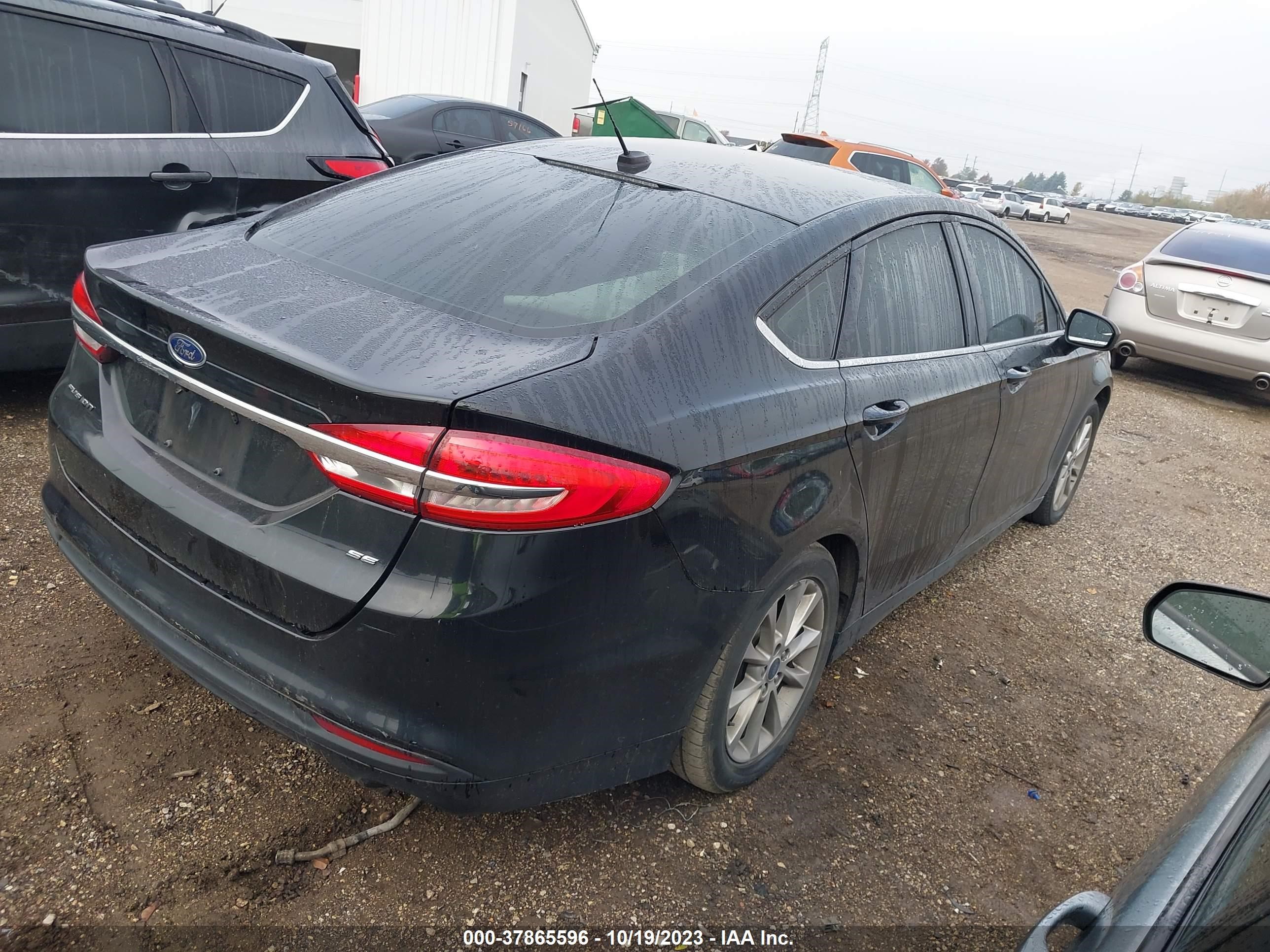 Photo 3 VIN: 3FA6P0H76HR148792 - FORD FUSION 