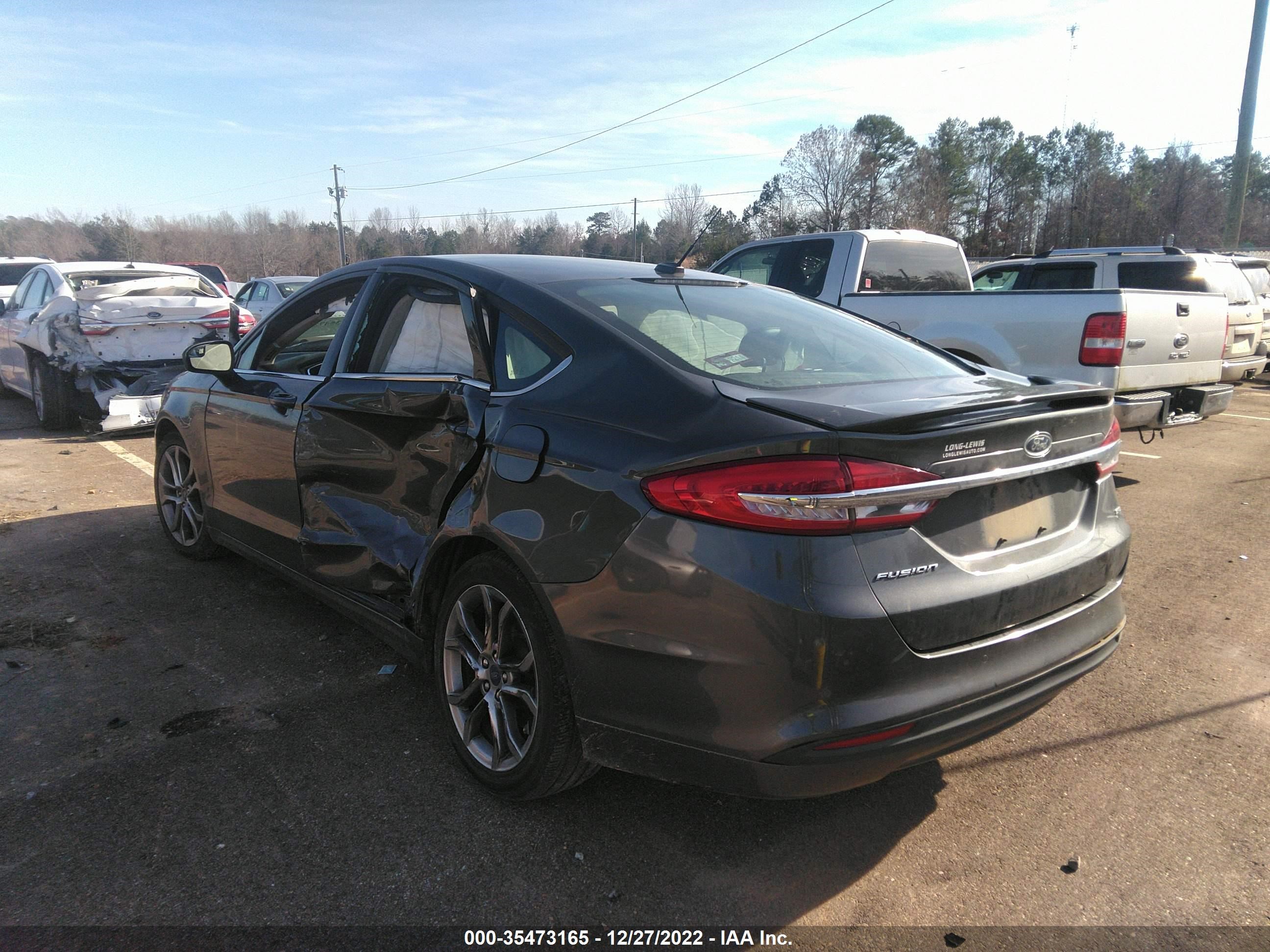 Photo 2 VIN: 3FA6P0H76HR249833 - FORD FUSION 