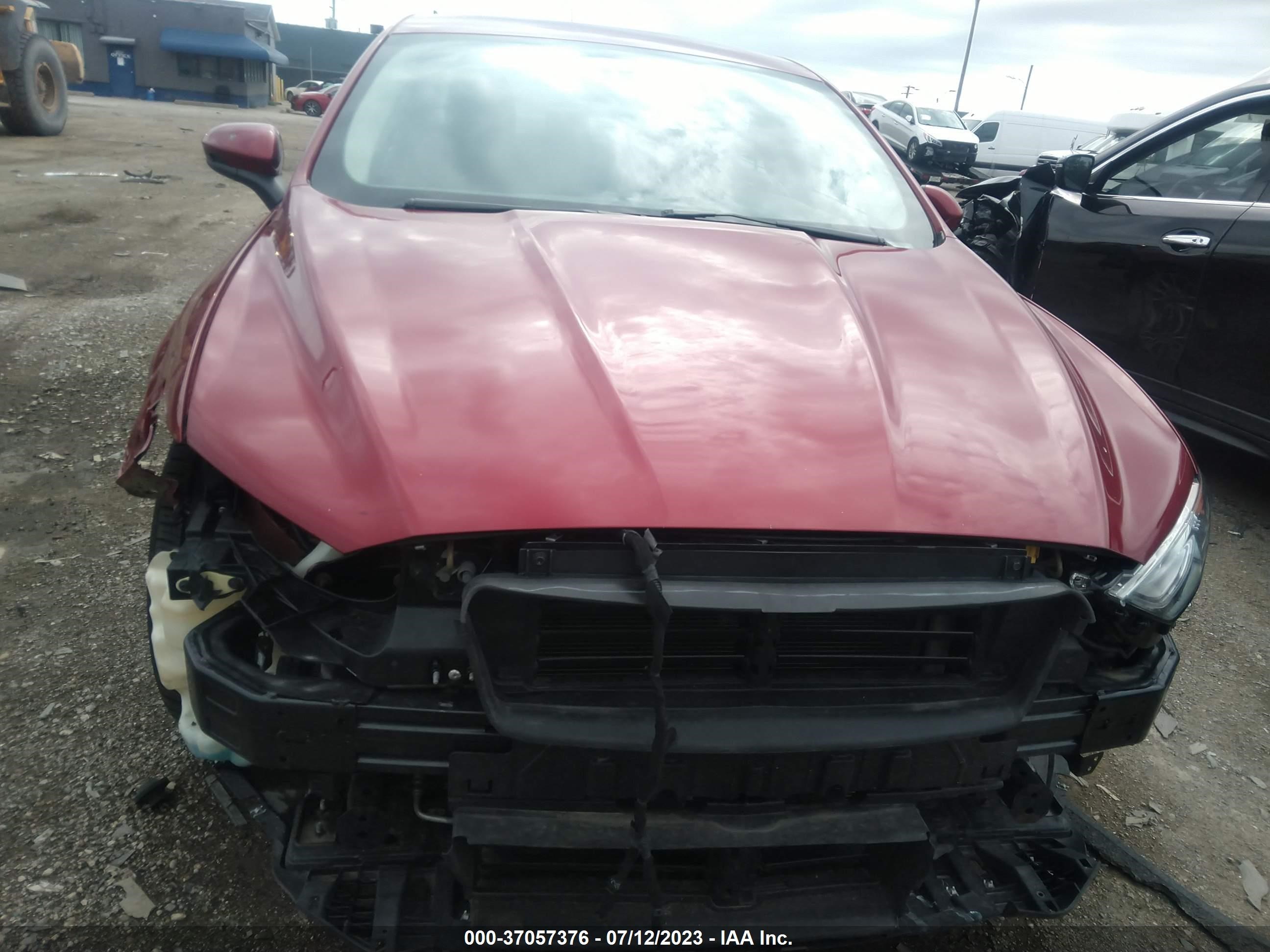 Photo 11 VIN: 3FA6P0H76HR283044 - FORD FUSION 