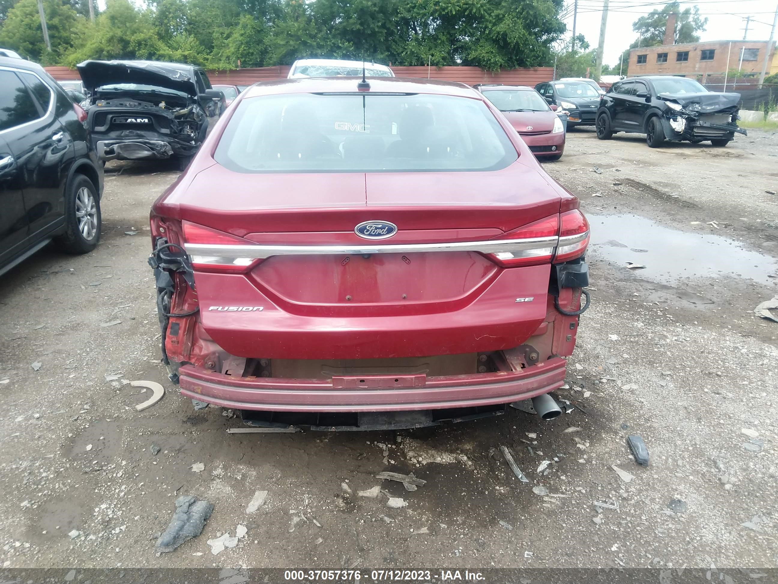 Photo 15 VIN: 3FA6P0H76HR283044 - FORD FUSION 