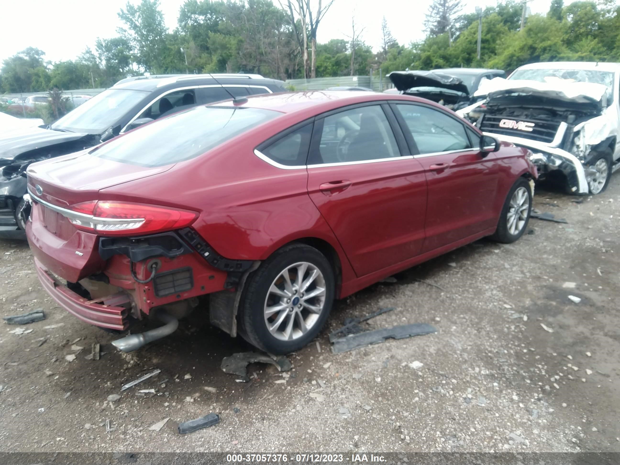 Photo 3 VIN: 3FA6P0H76HR283044 - FORD FUSION 