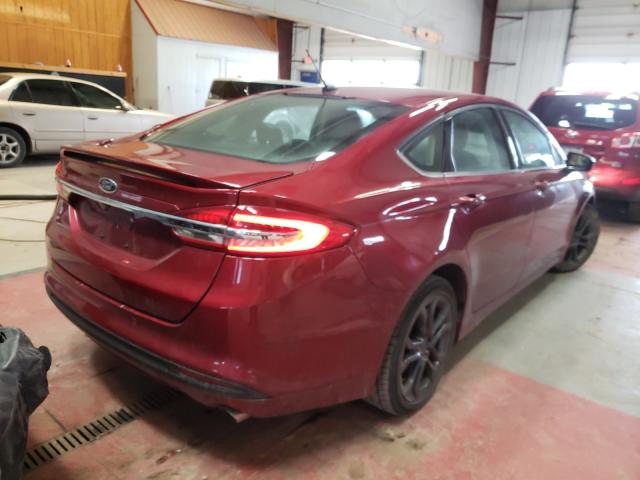 Photo 3 VIN: 3FA6P0H76JR107990 - FORD FUSION SE 