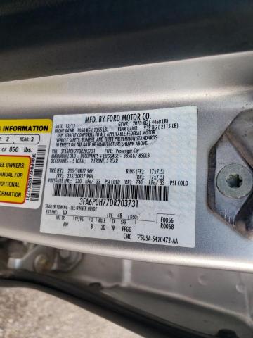 Photo 9 VIN: 3FA6P0H77DR203731 - FORD FUSION SE 