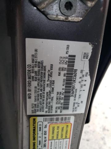 Photo 11 VIN: 3FA6P0H77DR336098 - FORD FUSION SE 