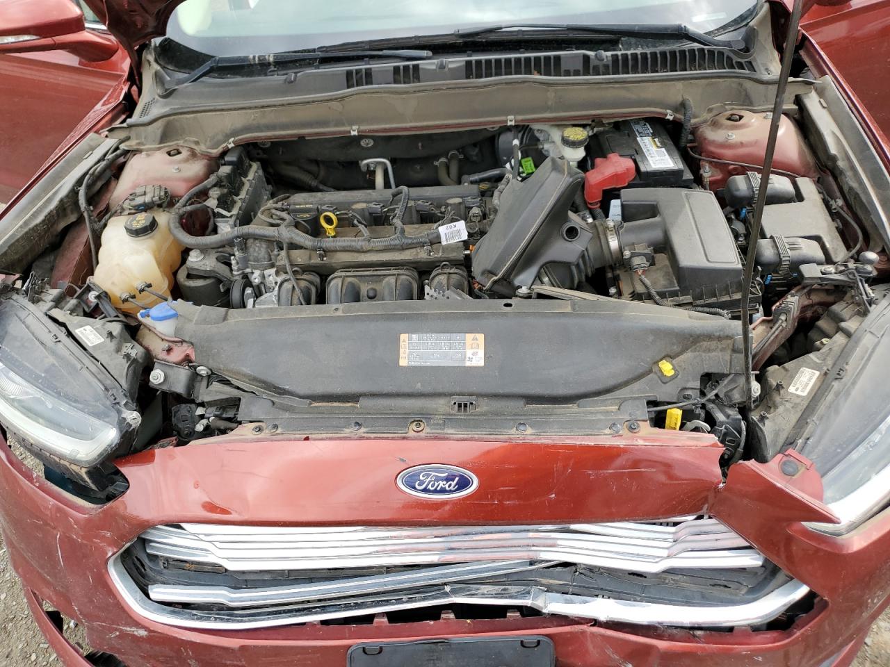 Photo 10 VIN: 3FA6P0H77ER390325 - FORD FUSION 