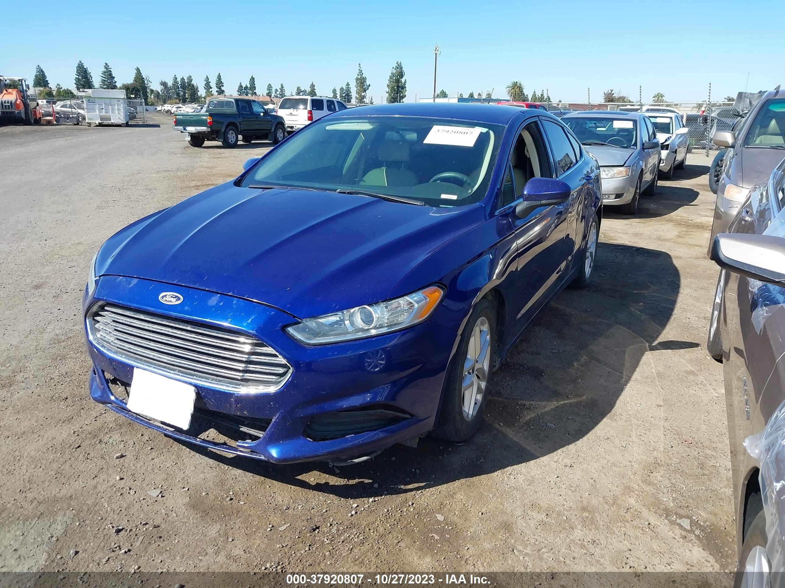 Photo 1 VIN: 3FA6P0H77FR229457 - FORD FUSION 