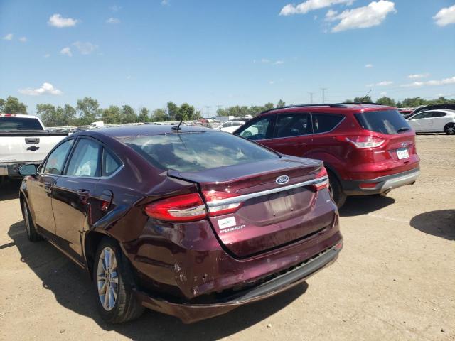 Photo 2 VIN: 3FA6P0H77HR220552 - FORD FUSION SE 