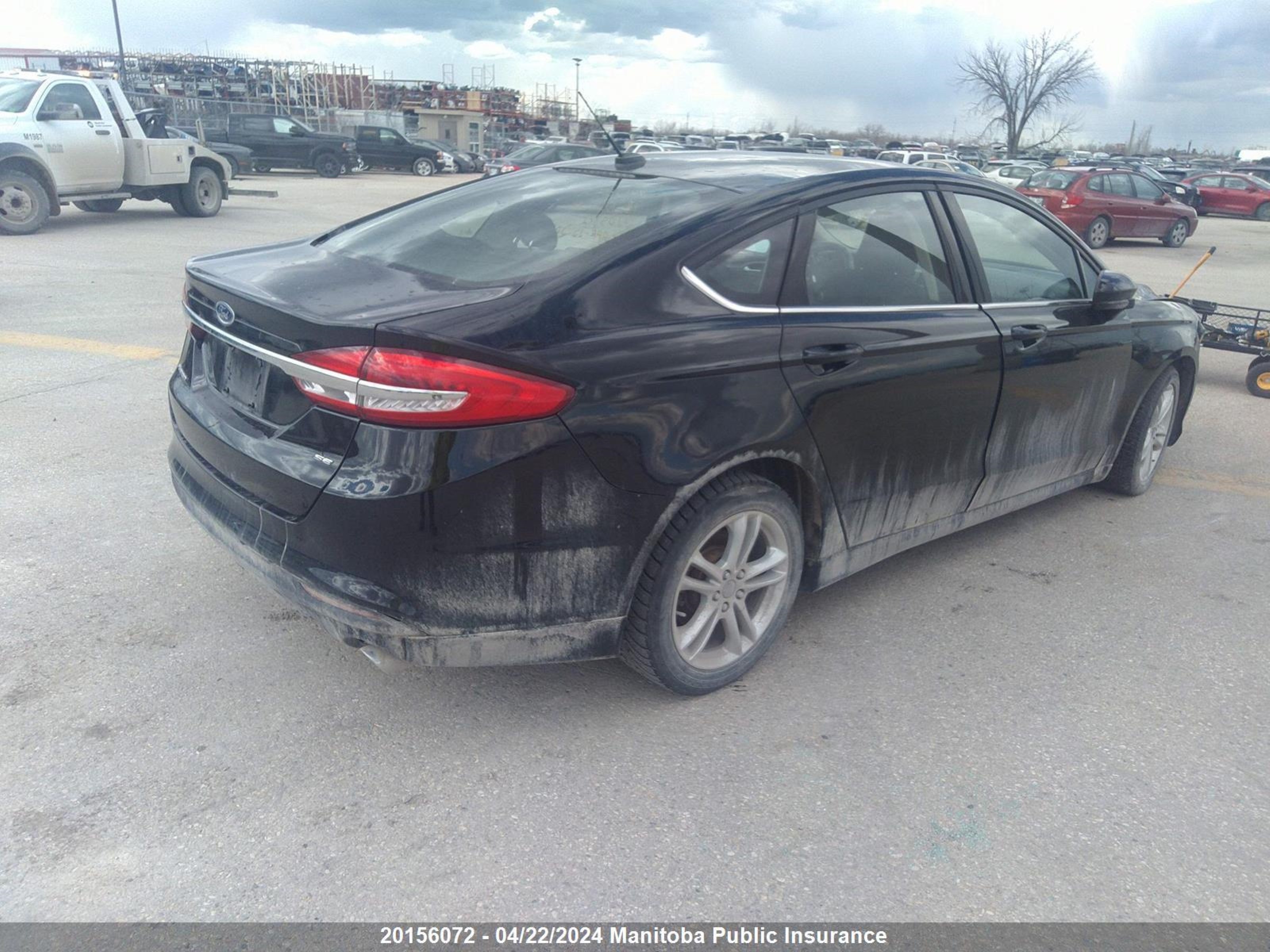 Photo 3 VIN: 3FA6P0H77JR105312 - FORD FUSION 