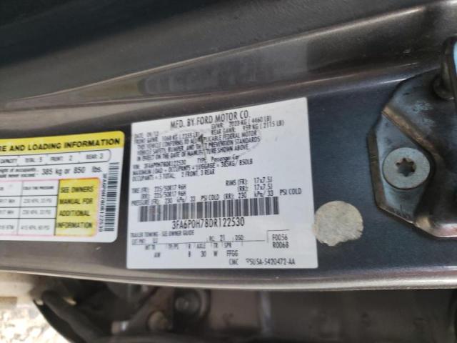 Photo 9 VIN: 3FA6P0H78DR122530 - FORD FUSION SE 