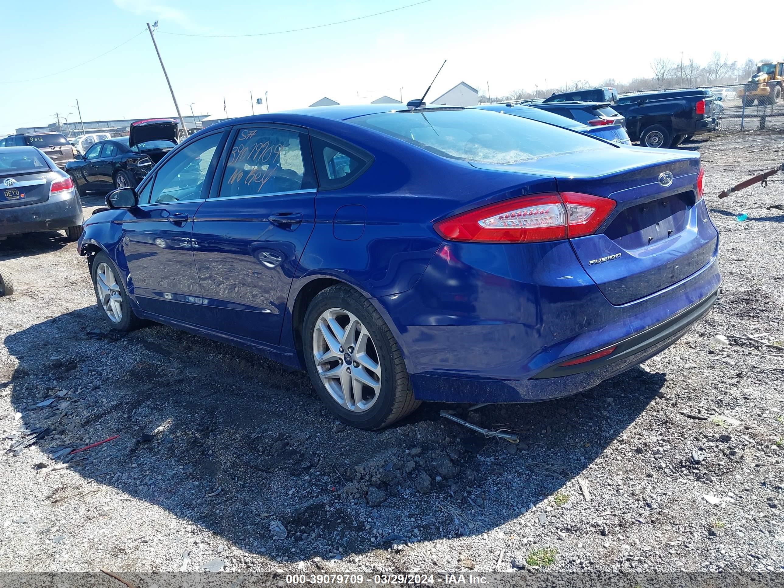 Photo 2 VIN: 3FA6P0H78DR322128 - FORD FUSION 