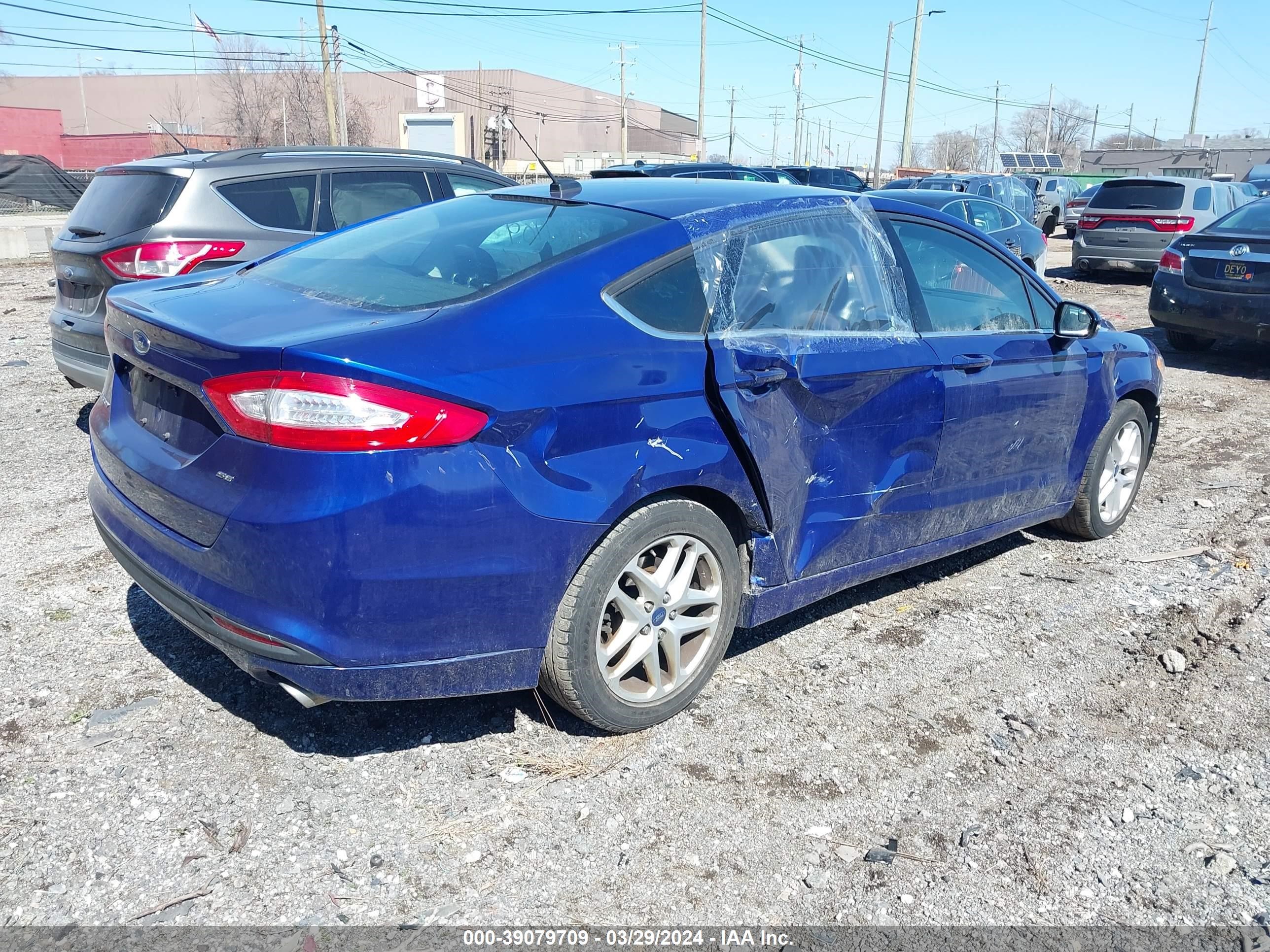 Photo 3 VIN: 3FA6P0H78DR322128 - FORD FUSION 