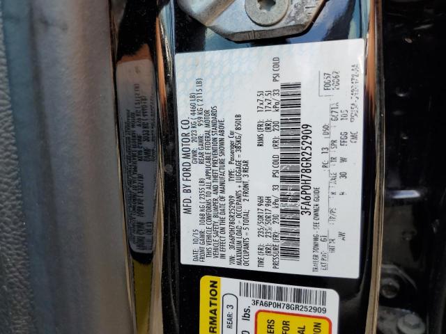 Photo 11 VIN: 3FA6P0H78GR252909 - FORD FUSION 