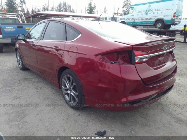 Photo 2 VIN: 3FA6P0H78HR343180 - FORD FUSION 