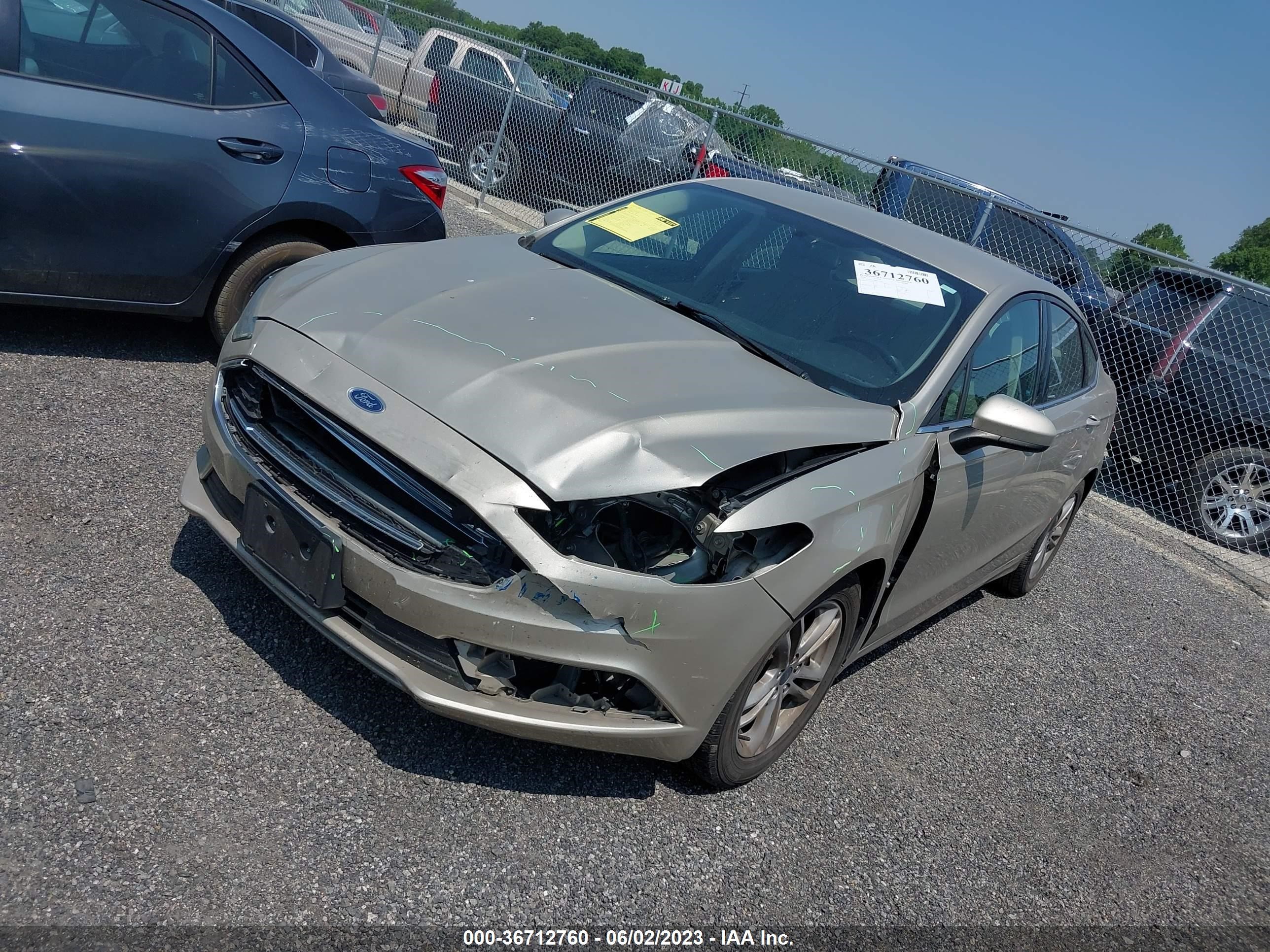 Photo 1 VIN: 3FA6P0H78JR113709 - FORD FUSION 