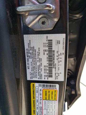 Photo 11 VIN: 3FA6P0H78KR208188 - FORD FUSION SE 